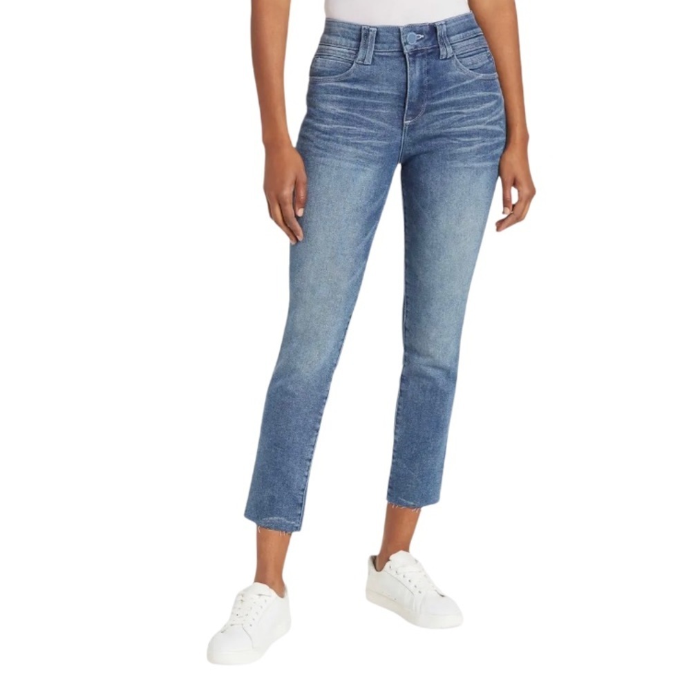 DEMOCRACY AB Technology High Rise Raw hems Women's Jeans-Sizes 8